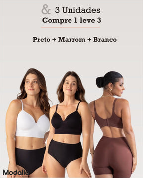 SUTIÃ MODELADOR PERFECTION (COMPRE 1 LEVE 3)