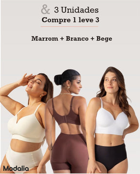 SUTIÃ MODELADOR PERFECTION (COMPRE 1 LEVE 3)