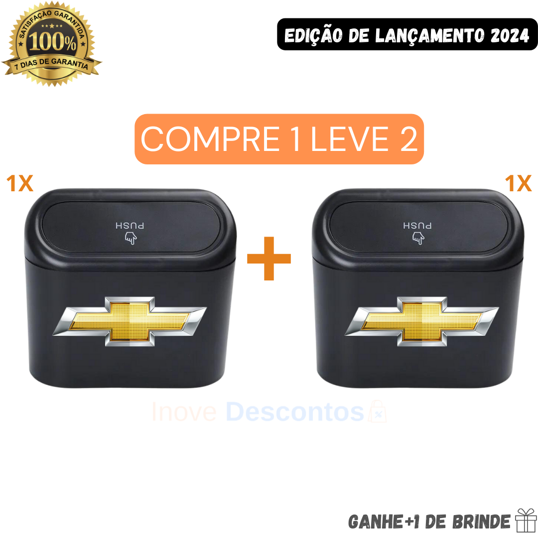 Kit Porta Resíduos Automotivo - COMPRE 1 LEVE 2