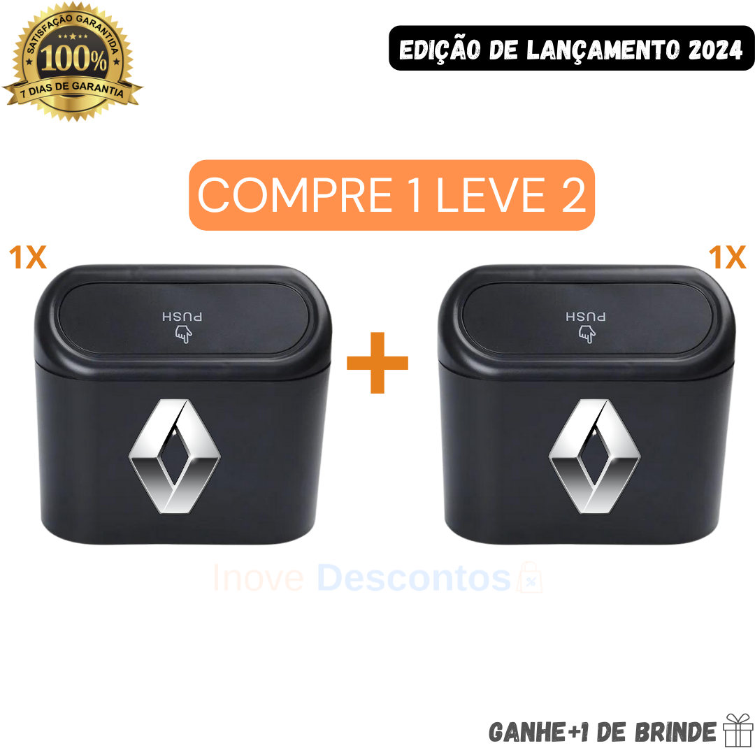 Kit Porta Resíduos Automotivo - COMPRE 1 LEVE 2