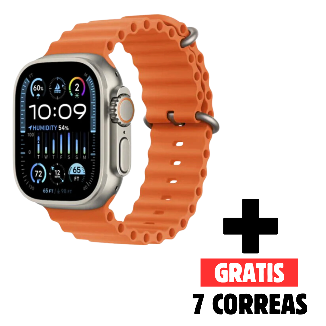 Smart Watch ULTRA + 7 correas de regalo