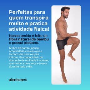 Cueca Bamboo Wear 100% Respirável - Pague 5 Leve 10 peças