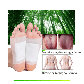 Kit Adesivo Detox - Elimina Dores, Inchaços e Desintoxica - 100% Natural