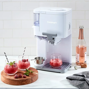 Máquina de Sorvete e Gelato Cuisinart 2,5L Cremoso Fácil e Pronto em 20 Minutos (Rende 10 porções) + LIVRO DE RECEITAS | ENVIO NACIONAL