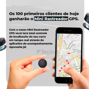 RetroMax® - Espelho Retrovisor Panorâmico Universal (+ Mini Rastreador GPS de Brinde)