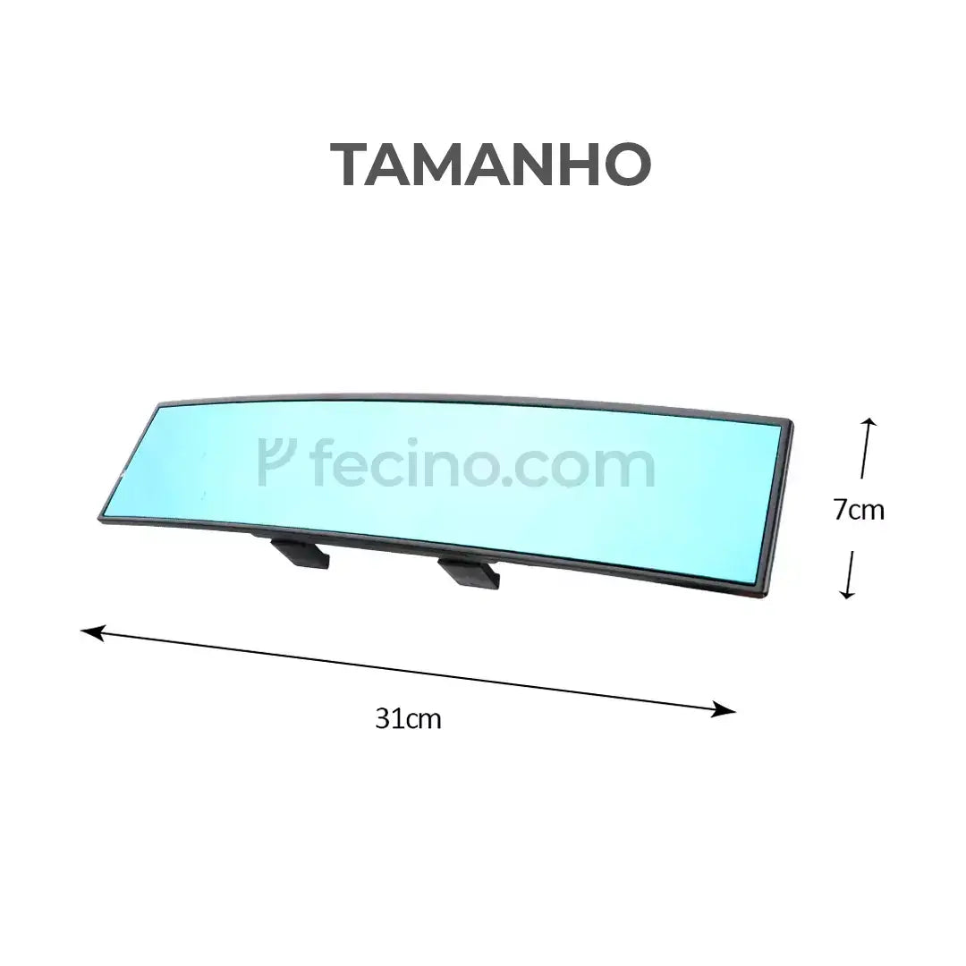 RetroMax® - Espelho Retrovisor Panorâmico Universal (+ Mini Rastreador GPS de Brinde)