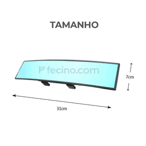 RetroMax® - Espelho Retrovisor Panorâmico Universal (+ Mini Rastreador GPS de Brinde)