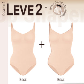 Body Modelador - Up Shaper - Compre 1 Leve 2 + Brinde Calcinha Modeladora