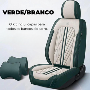 Kit Completo Premium de Capas de Banco Automotivas  - (QUEIMA DE ESTOQUE 30%OFF)