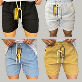 Kit 4 Shorts de Linho (COMPRE 2 LEVE 4)