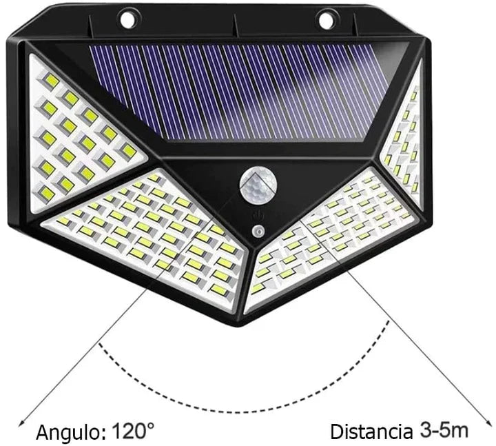 Luminária de Led Solar para Jardim À Prova d'água