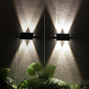 Luminária de Led Solar para Jardim À Prova d'água - Inova Wall