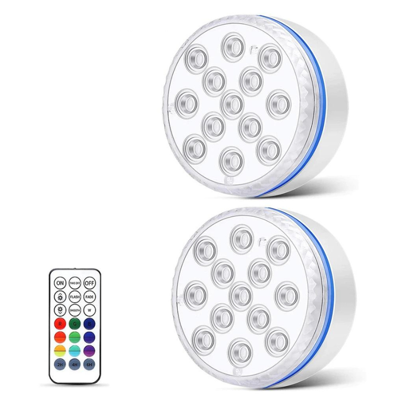 Luminária de Led Subaquática com Sucção para Piscina