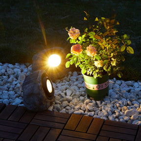 Luminária de Led Solar para Jardim À Prova d'água - Inova Rocks