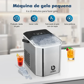 Smartice - Maquina de Gelo Portátil - Exclusividade Black November