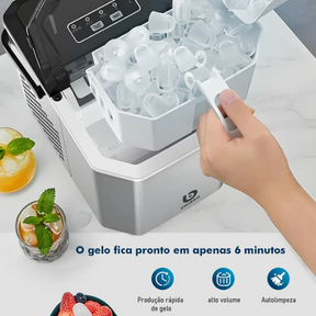 Smartice - Maquina de Gelo Portátil - Exclusividade Black November